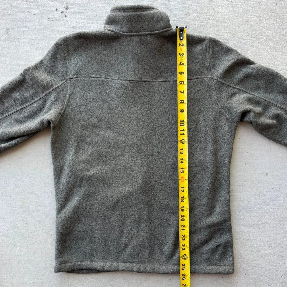 The North Face Sweater Fleece Jacket olive‎ small (READ DESC.)